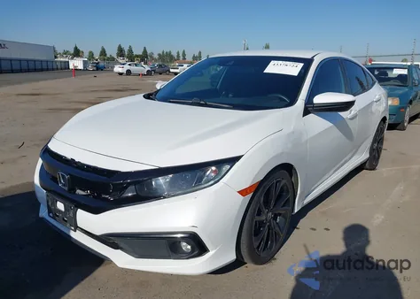 2020 Honda Civic Sport from USA, damaged, VIN 19XFC2F8XLE207694
